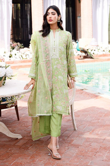 Zellbury Mist Green  Eid Lawn 2022 Online Shopping